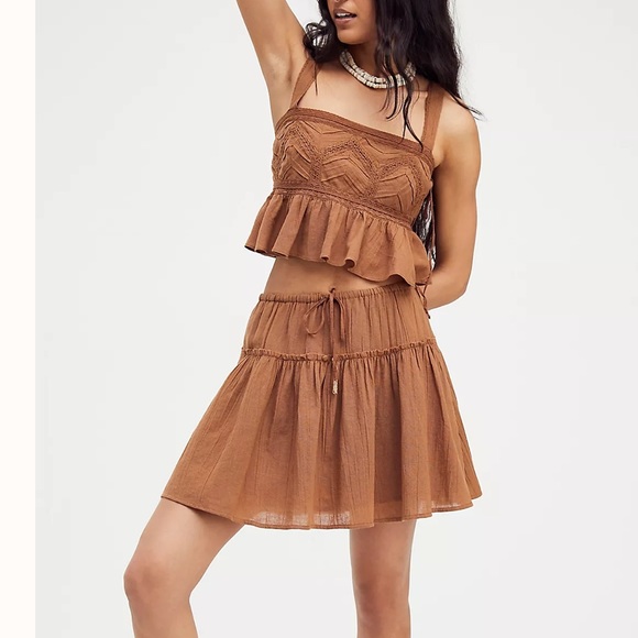 Free People Dresses & Skirts - Free People Top & Skirt Set